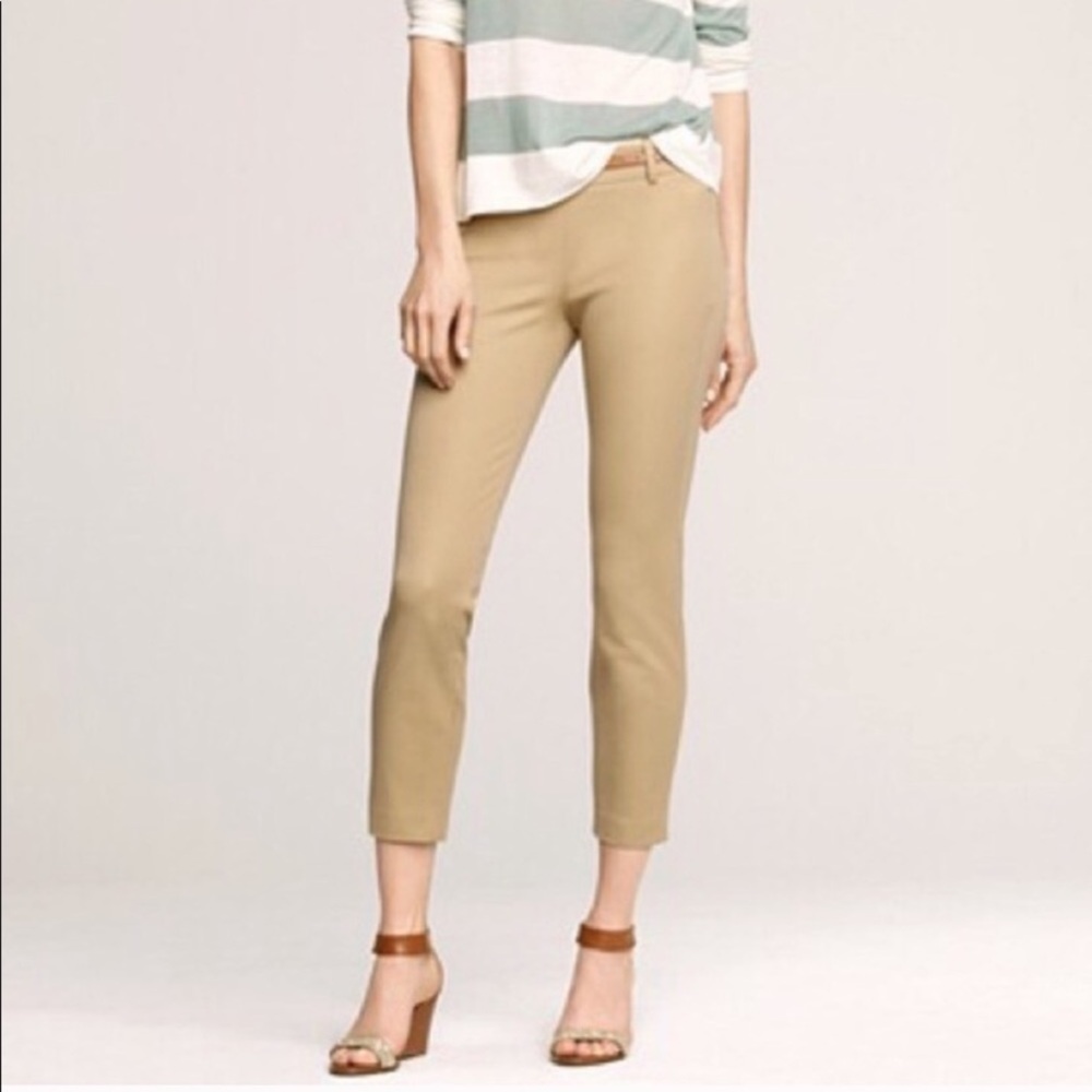 J.Crew Tan Khaki Minnie Pant